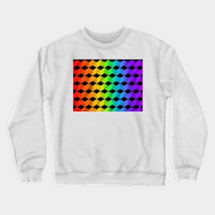 Rainbow boxes Crewneck Sweatshirt